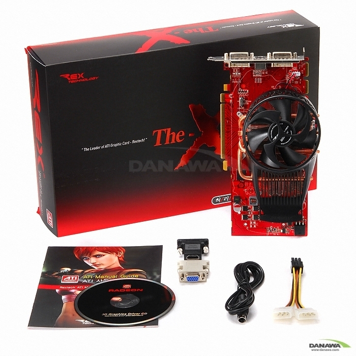 Rextech 라데온 HD 3850 The-X Soul HDMI 512MB 허리케인_이미지