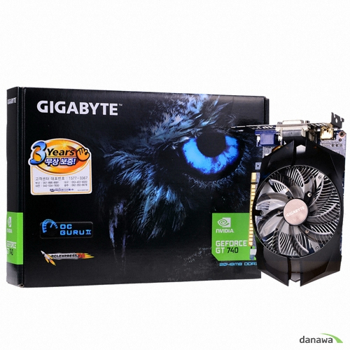 GIGABYTE 지포스 GT740 UD2 D3 2GB WING-100_이미지