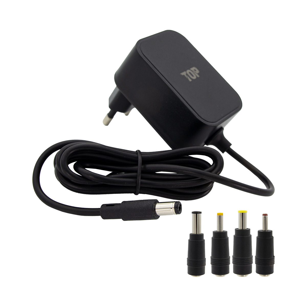 HDTOP DC 12V 2A CCTV 블랙 어댑터 (HT-AD135 / 4종 젠더)_이미지