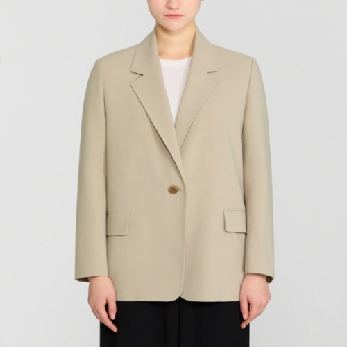 쉬즈미스 여성 원 버튼 싱글 자켓 SWWJKP12010_이미지