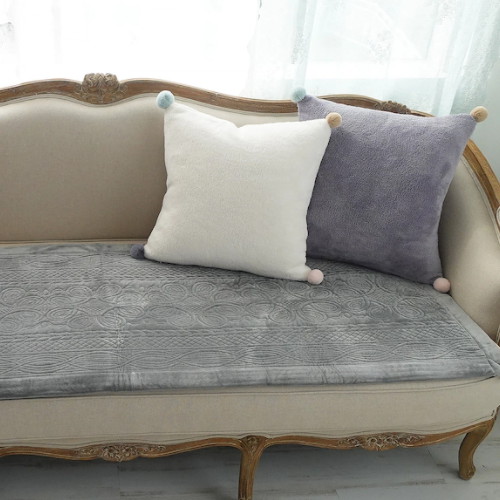 심플무드 퀼팅 극세사 소파패드 돌쇼파용