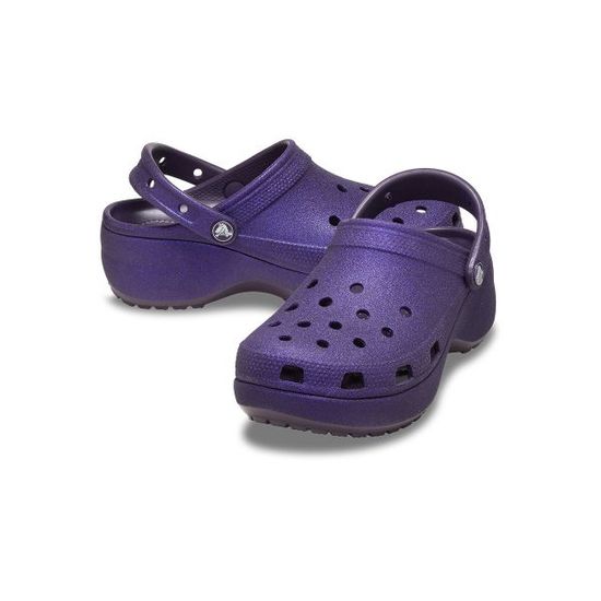 코오롱스포츠 여성 클래식 플랫폼 글리터 클로그 W SHI 24SWCL207241 24SWCL207241_Z2DS 265956_이미지