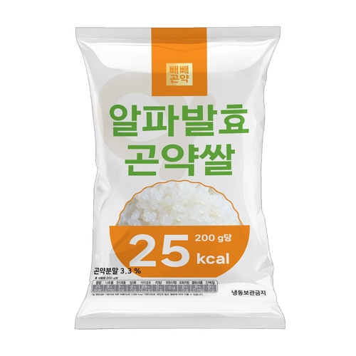 다름 빼빼곤약 알파발효곤약쌀 200g이미지입니다. 누르면 해당 게시물로 새창이동합니다.
