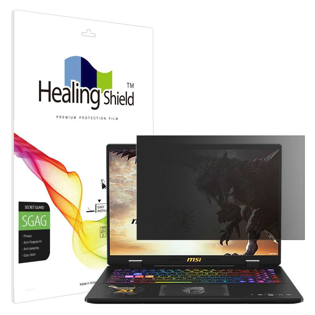 MSI 크로스헤어 16 HX 몬스터 헌터 에디션 D14V 프라이버시 저반사 사생활 보호필름