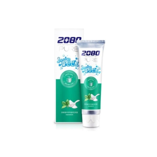 2080 퓨어 베이킹소다 담은 클린민트 치약 120g (24개)_이미지