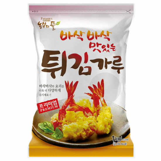 농부의뜰 튀김가루 1kg이미지입니다. 누르면 해당 게시물로 새창이동합니다.