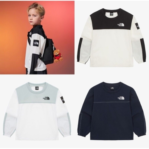 노스페이스키즈 키즈 NM5MR08 알바니 크루넥 NM5MR08CT