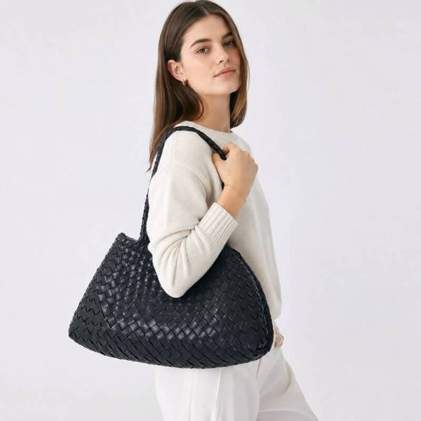  드래곤 디퓨전 DIFFUSION 수입 산타 크로체 빅 여성 숄더백 8892 BLACK 1809979 8892BLAC