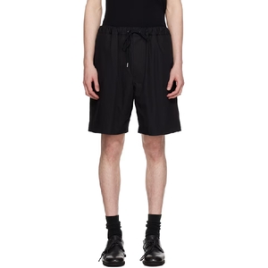 솔로이스트 타카히로미야시타 더 남성 블랙 이지 쇼츠 251970M193001