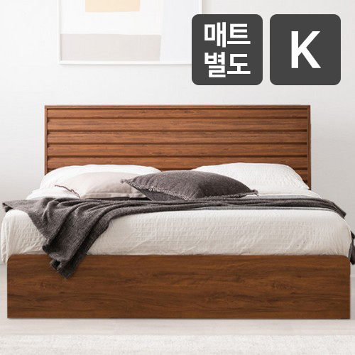 요즘공간 오브제 호텔형 수납 침대 K (매트별도)_이미지