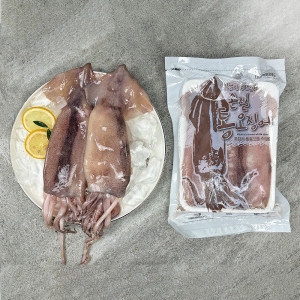 도리마켓 간편 소포장 손질 통 오징어 320g (4개)_이미지