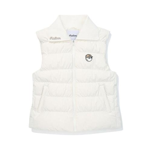 말본골프 니트에리 경량 다운베스트 M5422PDV52WHT