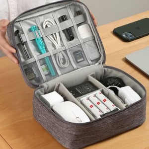 패브릭 대형 여행용 디지털 파우치 정리 멀티 수납가방 ACP2 35059471