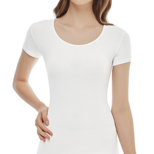 베이직 면스판 U넥 반팔 런닝 JHWRV014