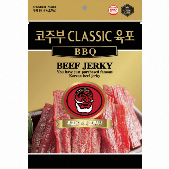 코주부B&F 클래식 육포 BBQ 130g (1개)_이미지