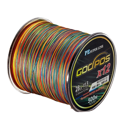 바이온 갓포스 PE 5색 12합사 (500m)