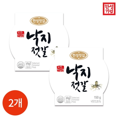 한성기업 한성젓갈 낙지젓갈 150g (2개)_이미지