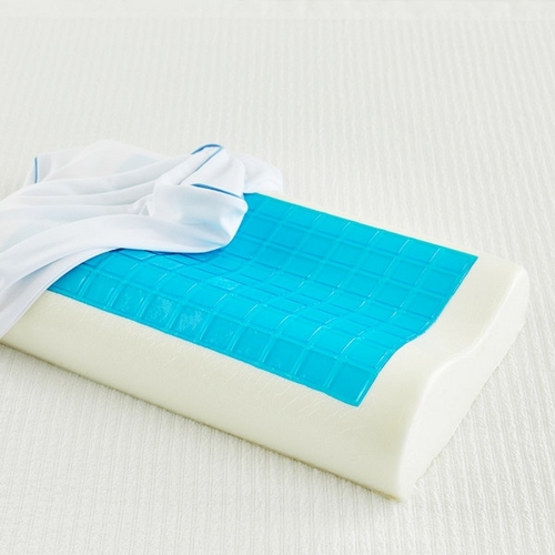 머리가 시원한 쿨젤 컨투어 메모리폼 베개