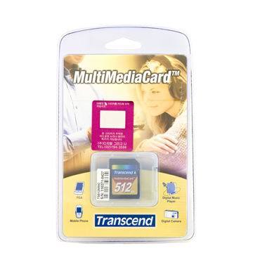 트랜센드 MMC (512MB, D&M)_이미지