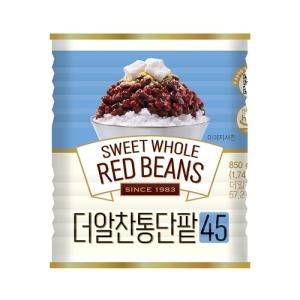 대두식품 화과방 더알찬통단팥45 850g (1개)_이미지