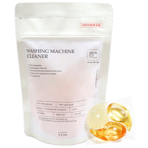 캡슐 세탁조 클리너 6개입