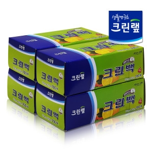크린백 17cmX25cm 미니 100매x4입 총 400매 / 위생백 일회용백 비닐봉투