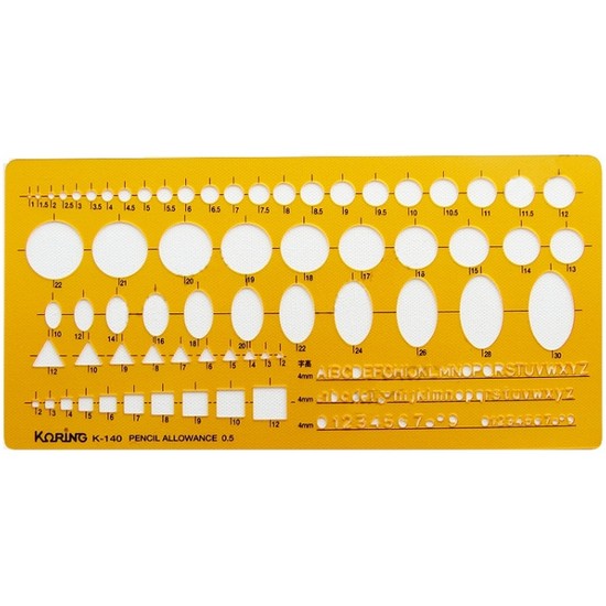 코링 템플렛 K-140(종합형판)_이미지