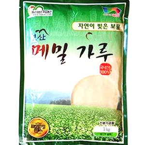메밀가루  /국내산 메밀 100%/메밀분말/메밀전병/메밀부침/메밀수제비/메밀국수/메밀묵/메밀차/농장배송