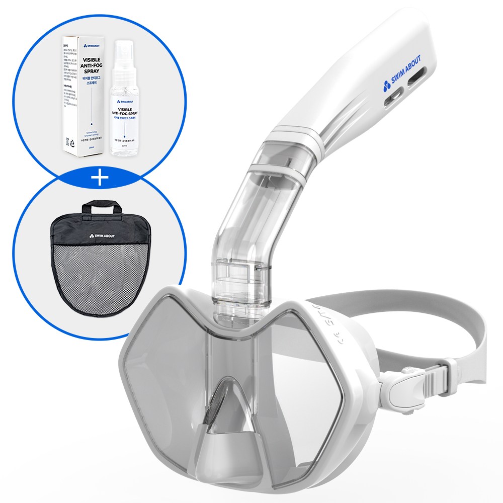 스윔어바웃 프리딥 스노클링 마스크 세트 + 안티포그 스프레이이미지입니다. 누르면 해당 게시물로 새창이동합니다.