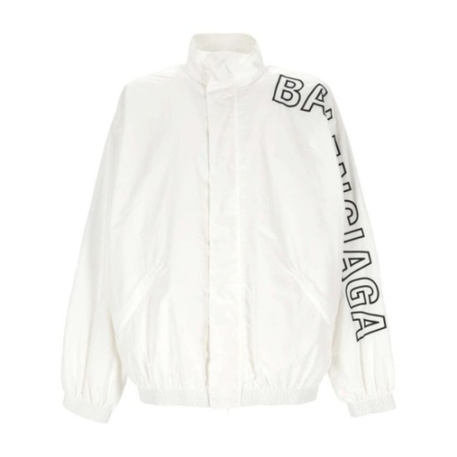 발렌시아가 로고 프린트 롱슬리브 자켓 화이트 768920TNO79_이미지