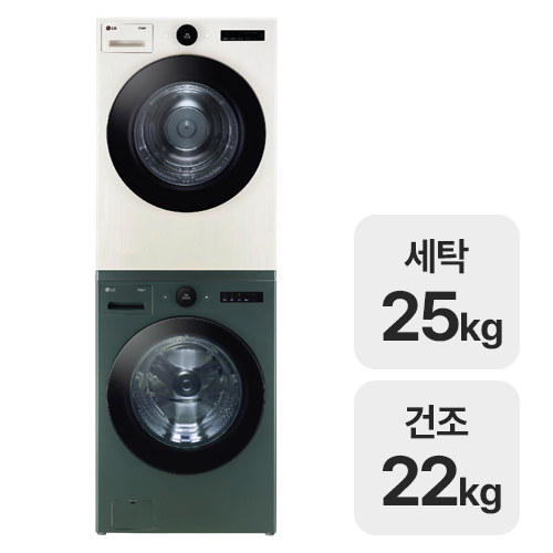 LG전자 트롬 오브제컬렉션 FX25GSR + RD22ES