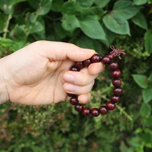 셀러허브 JHQQ772S_4B 염주 불교 패션팔찌 부처 원목 구슬 팔찌_이미지