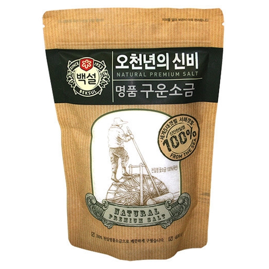  백설 오천년의신비 명품 구운소금 400g [1개]