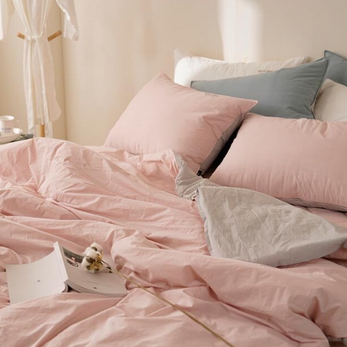 샤이닝홈 아밍 아린 피그먼트 워싱 순면 양모 차렵이불