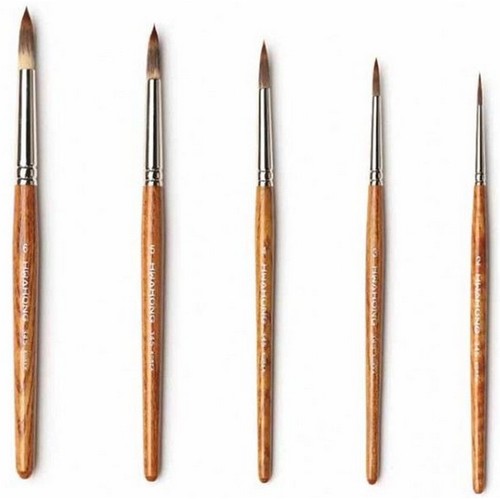 화홍 세필붓 345 R 6호 1개_이미지