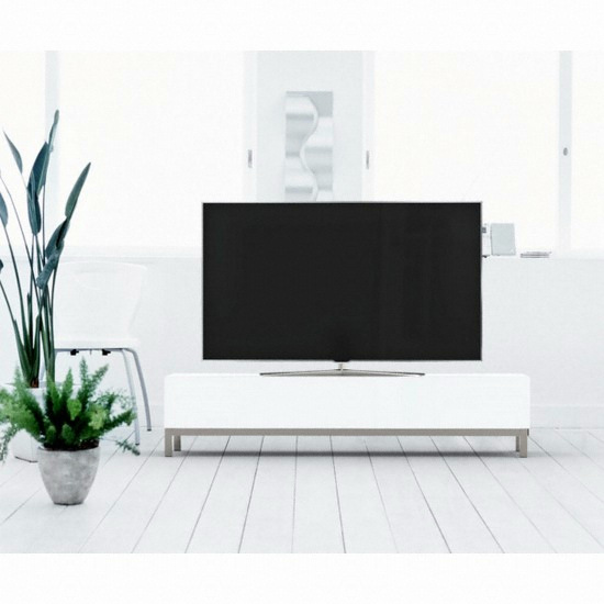 저스트모던 저스트월 디자이너스 거실장 1200 (화이트)