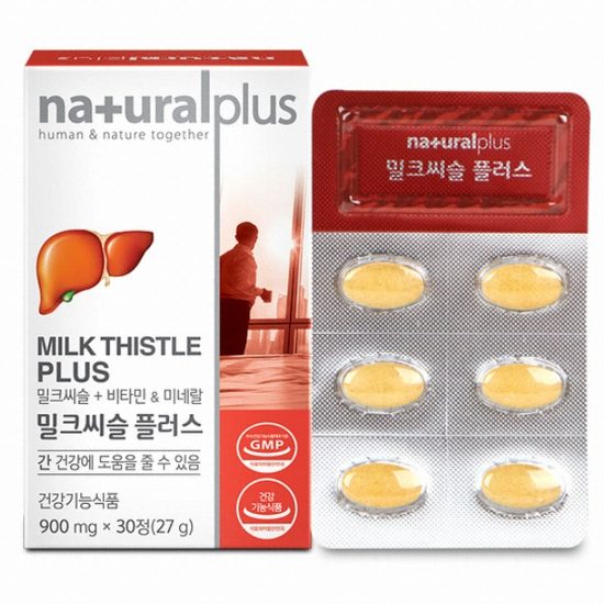 내츄럴플러스 밀크씨슬 플러스 30정 (1개)_이미지