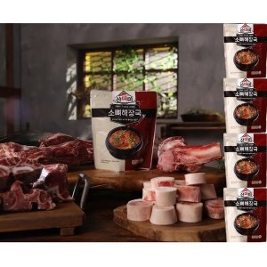 차오름푸드 이용식의 산더미 소뼈 우거지 해장국 850g (4개)_이미지