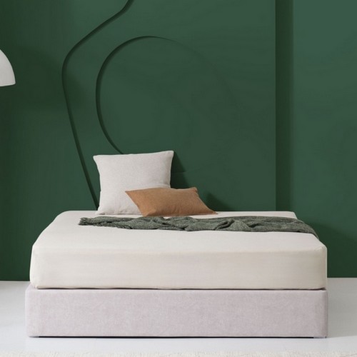 숨결 아임 무헤드 조야 아쿠아 패브릭 평상형 침대 LK (매트별도)