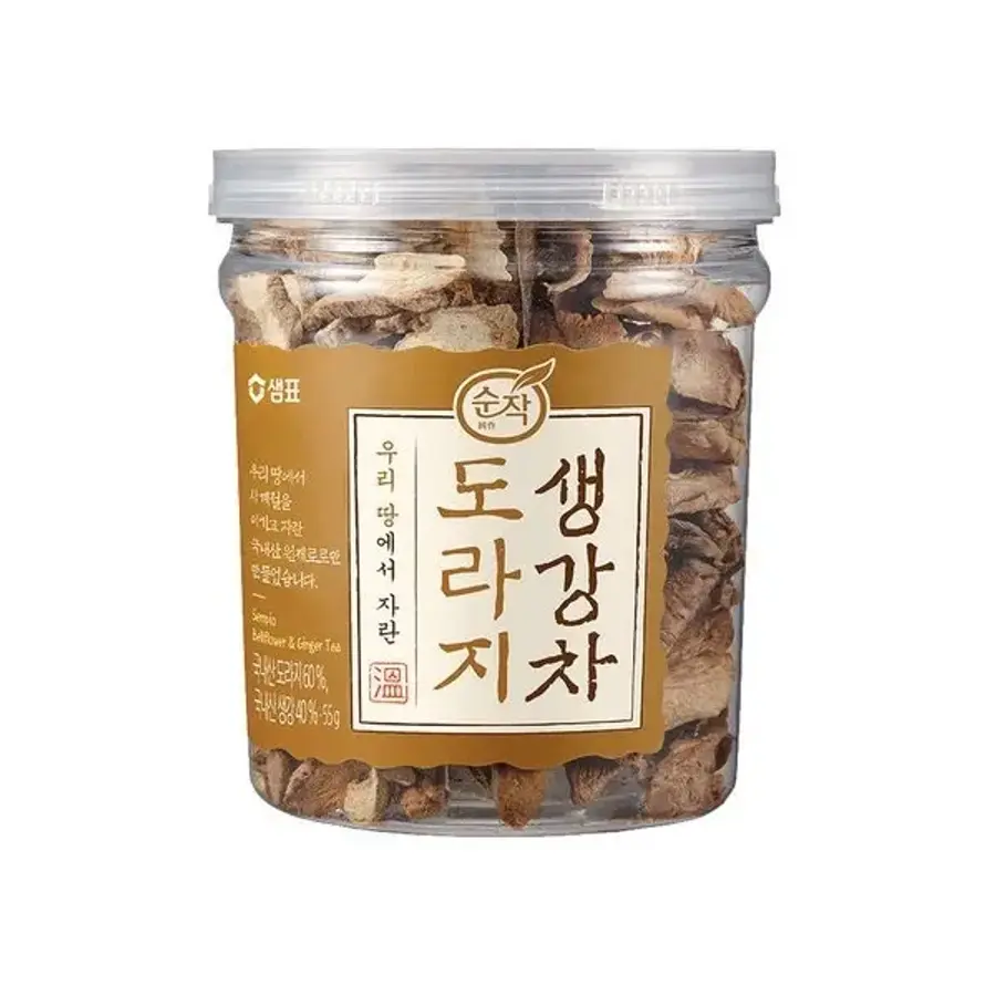 샘표식품 순작 도라지 생강차 원물 55g (6개)_이미지