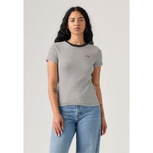 리바이스바디웨어 리바이스 필수 티 2팩 프린트 티셔츠 흰색/아날리제 6772063