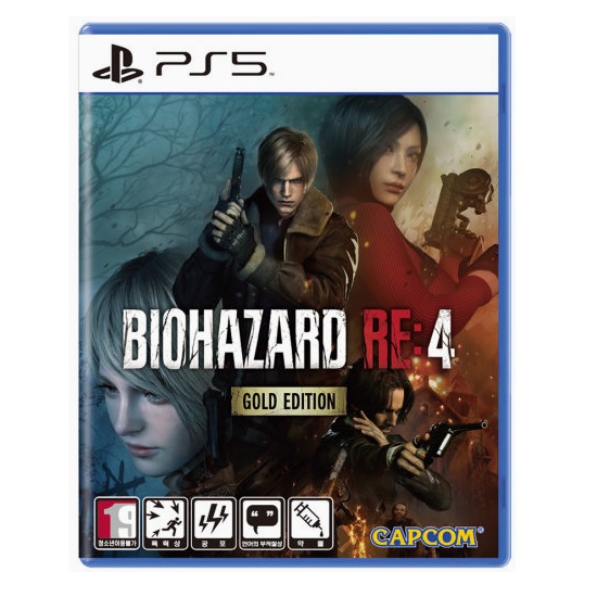 바이오하자드 RE:4 골드 에디션 한글판 PS5, 패키지디스크_이미지