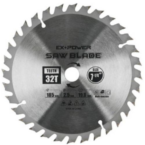 이엑스파워 7-1/4인치 판넬용 원형톱날 EXC-07032