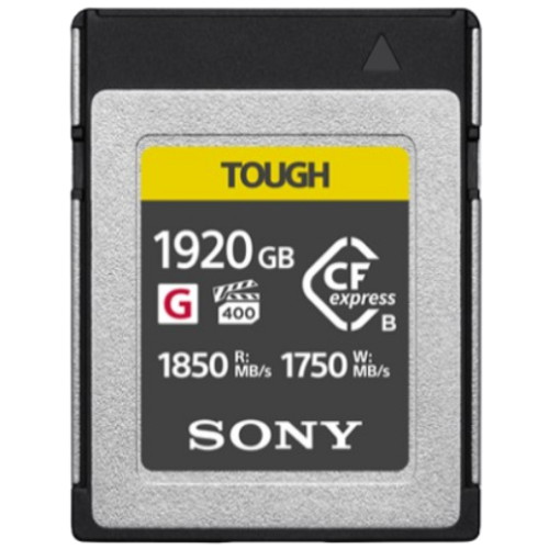 SONY CFexpress 타입B TOUGH CEB-G시리즈이미지입니다. 누르면 해당 게시물로 새창이동합니다.