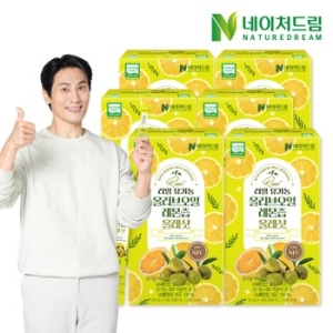 네이처드림 유기농 올리브오일 레몬즙 올레샷 280ml(20mlx14입) (6개)_이미지