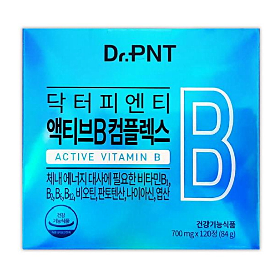 GC녹십자웰빙 닥터피엔티 액티브B 컴플렉스 120정 (1개)_이미지