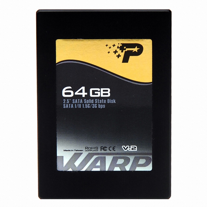 PATRIOT Warp Series SSD V2 (64GB)_이미지