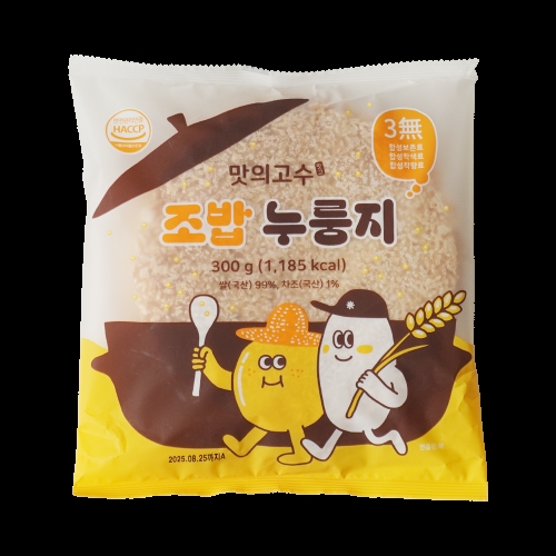 맛의고수 조밥 누룽지 300g (1개)_이미지