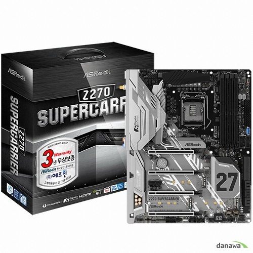 ASRock Z270 SUPERCARRIER 에즈윈