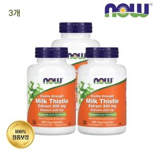 나우푸드 실리마린 밀크씨슬 300mg 200캡슐 (3개)